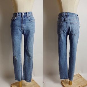 RAG & BONE High Rise Skinny Jean Carson 29